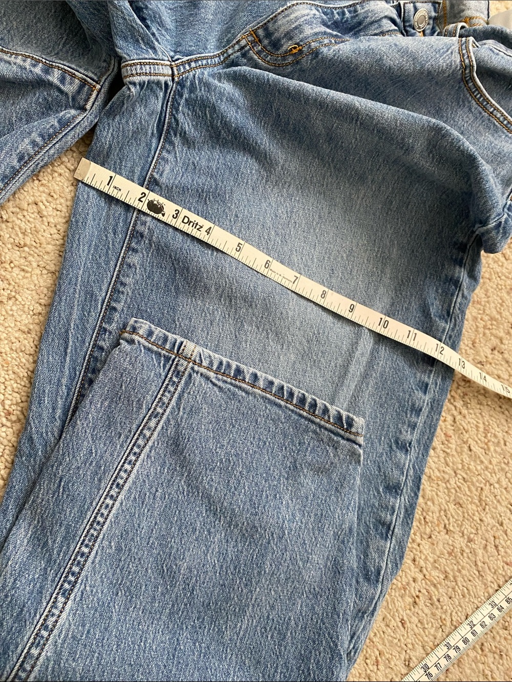 L.L. Bean Beanflex Barrel Jeans. Size 10. - Picture 10 of 11